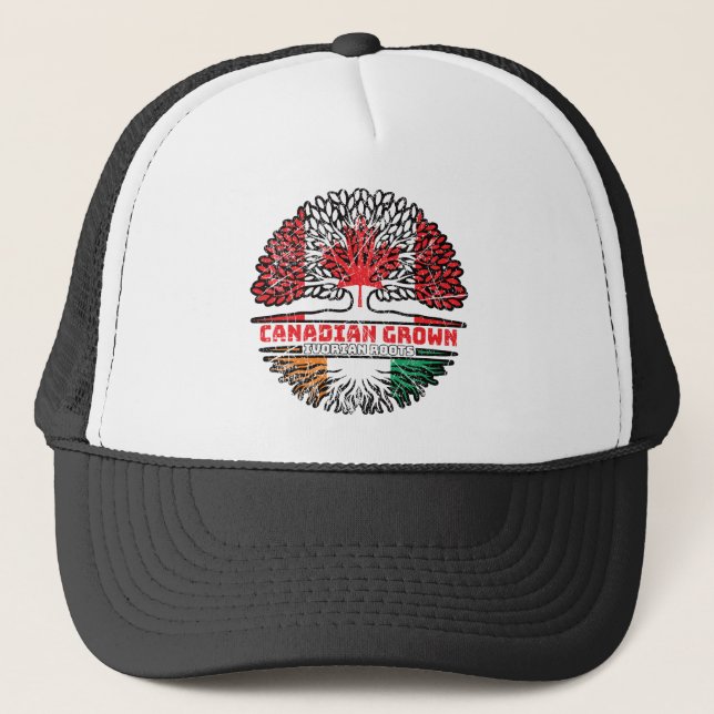 Gorra De Camionero Costa de Marfil Costa de Marfil Raíces de Árbol Ca (Anverso)