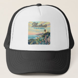 Gorra De Camionero Costa de Montecito California Santa Barbara