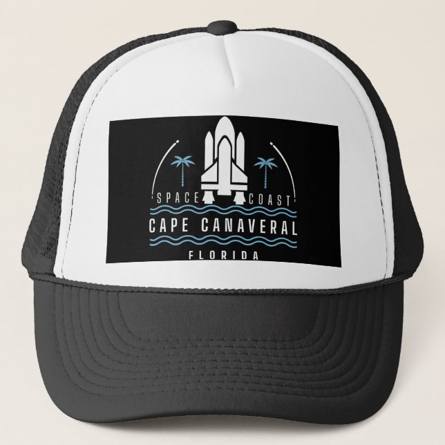 Gorra De Camionero Costa Espacial Cabo Canaveral (Anverso)