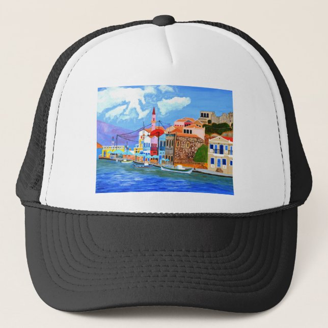 Gorra De Camionero Costa griega (Anverso)