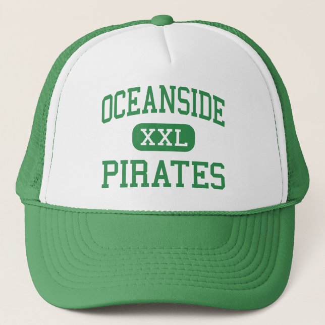 Gorra De Camionero Costa - piratas - alta - costa California (Anverso)
