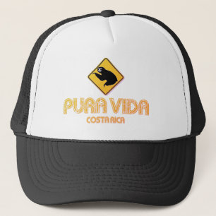 Gorra De Camionero Costa Rica Pura Vida Sloth