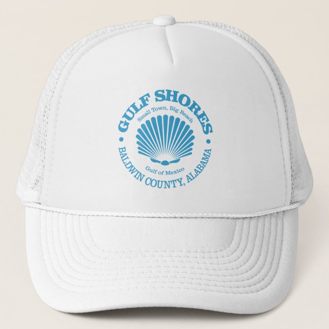 Gorra De Camionero Costas del Golfo (concha de mar) (Anverso)