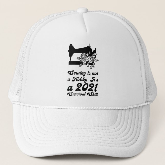 Gorra De Camionero Costura - (Anverso)