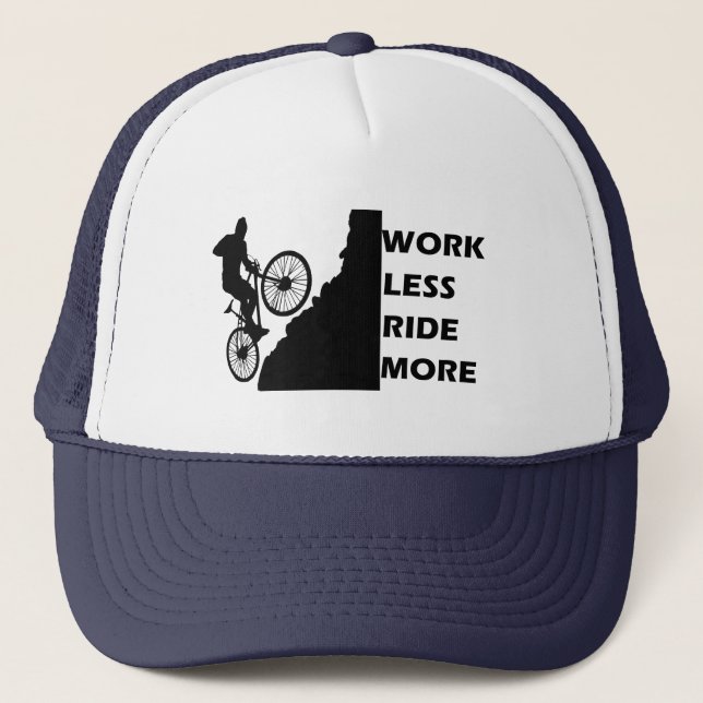 Gorra De Camionero Cotización de la motivación de la bicicleta de mon (Anverso)