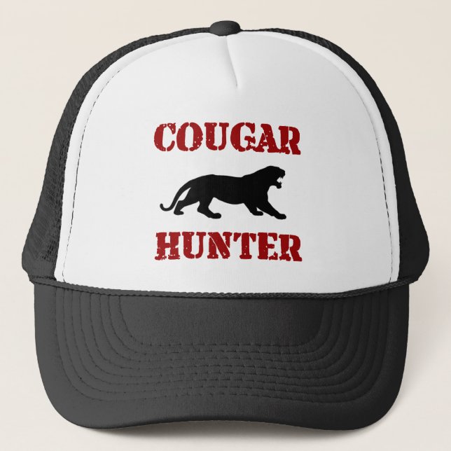 Gorra De Camionero Cougar Hunter (Anverso)