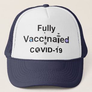 Gorra De Camionero COVID-19 completamente vacunado