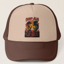Cowboy vs Alien Trucker Hat - para fans de Sci-Fi