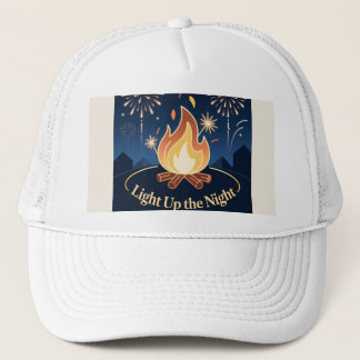 Gorra De Camionero Cozy Bonfire Birthday Bash Cap