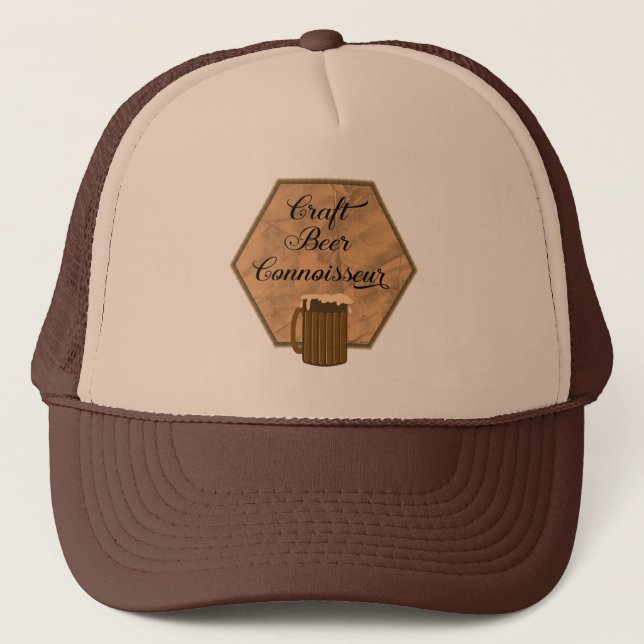 Gorra De Camionero Craft Beer Connoisseur (Anverso)