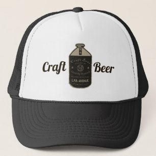 Gorra De Camionero Craft Beer-Producler Jug Sepia-tone