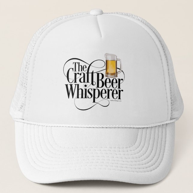 Gorra De Camionero Craft Beer Whisperer Trucker Hat (Anverso)