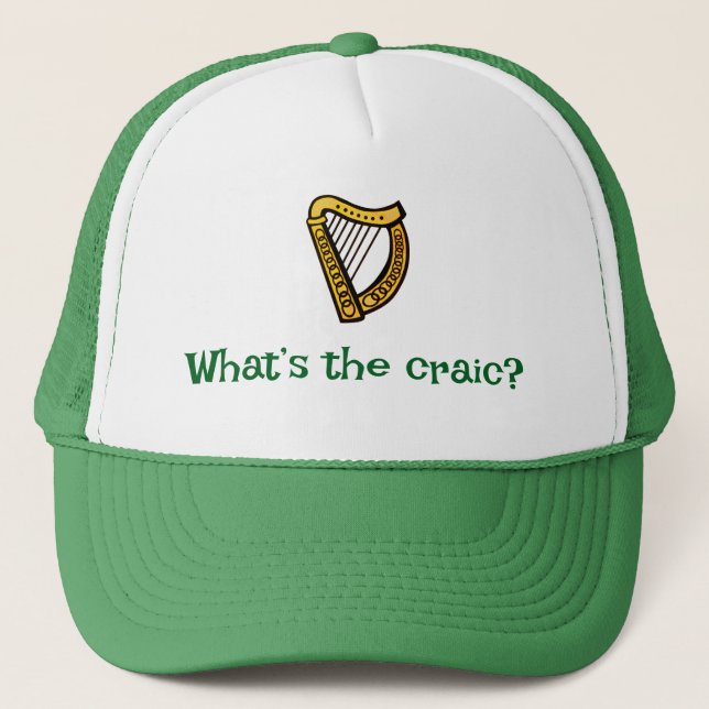 Gorra de camionero Craic (Anverso)