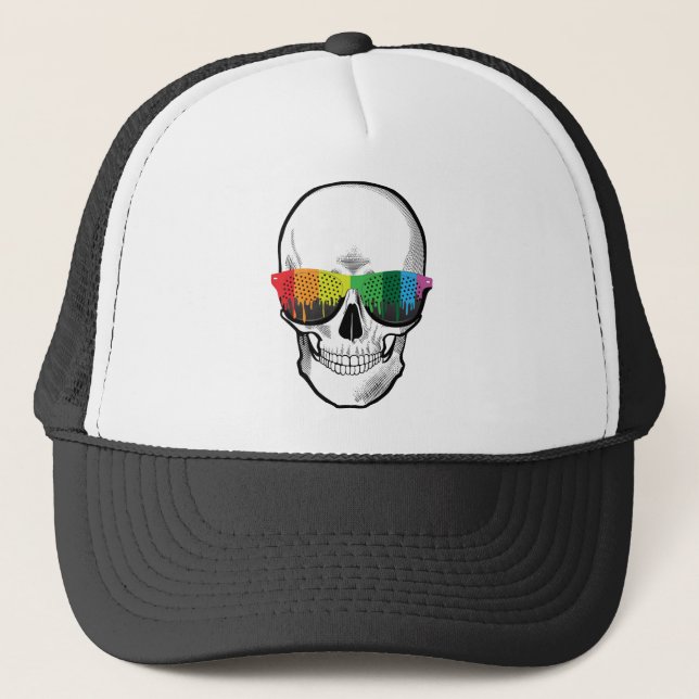 Gorra De Camionero Cráneo (Anverso)