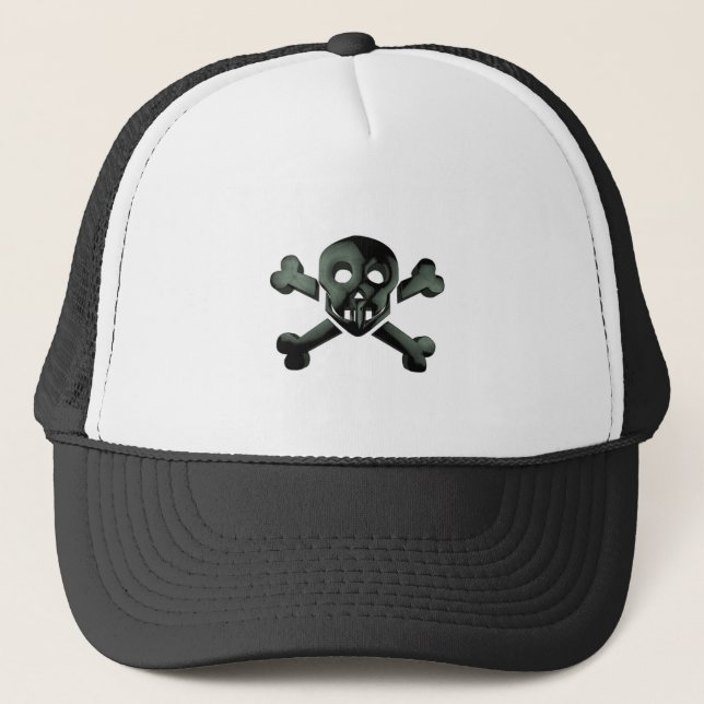 Gorra De Camionero cráneo (Anverso)