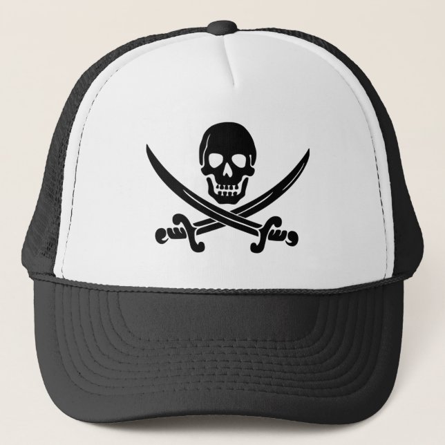 Gorra De Camionero cráneo (Anverso)
