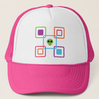 Gorra De Camionero Cráneo cuadrado