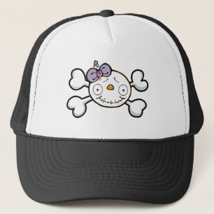 Gorra De Camionero cráneo de bebé y huesos cruzados