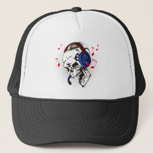 Gorra De Camionero Cráneo de DJ
