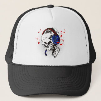 Gorra De Camionero Cráneo de DJ
