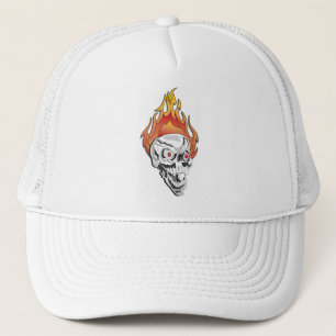 Gorra De Camionero Cráneo de floración