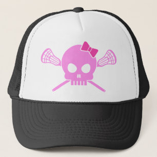 Gorra De Camionero Cráneo de LaCrosse del chica