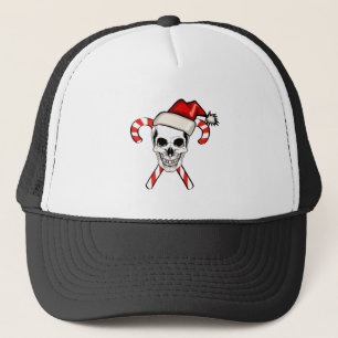 Gorra De Camionero Cráneo de Santa
