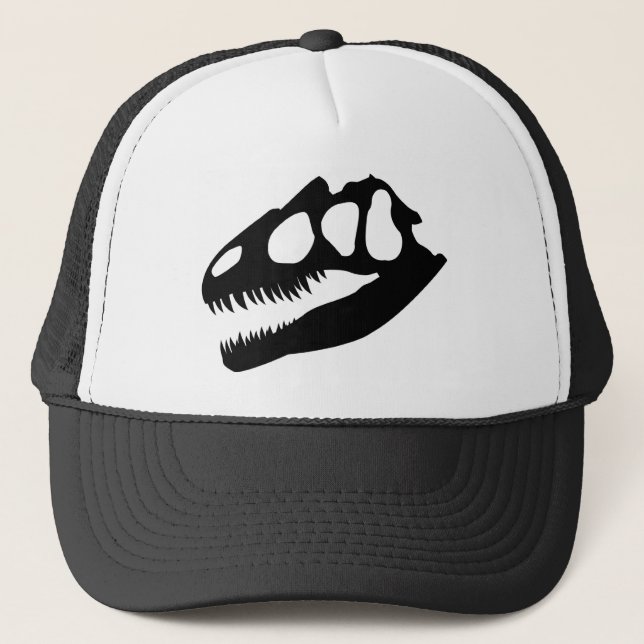 GORRA DE CAMIONERO CRÁNEO DEL ALLOSAURUS (Anverso)