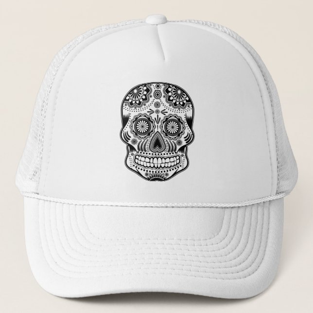 Gorra De Camionero Cráneo del azúcar (Anverso)