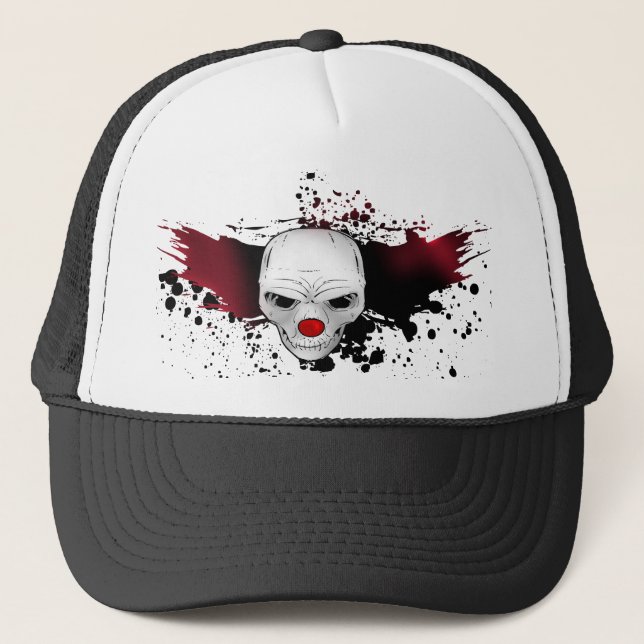 Gorra De Camionero cráneo del comodín (Anverso)