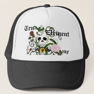 Gorra De Camionero Cráneo del elemento de Tru