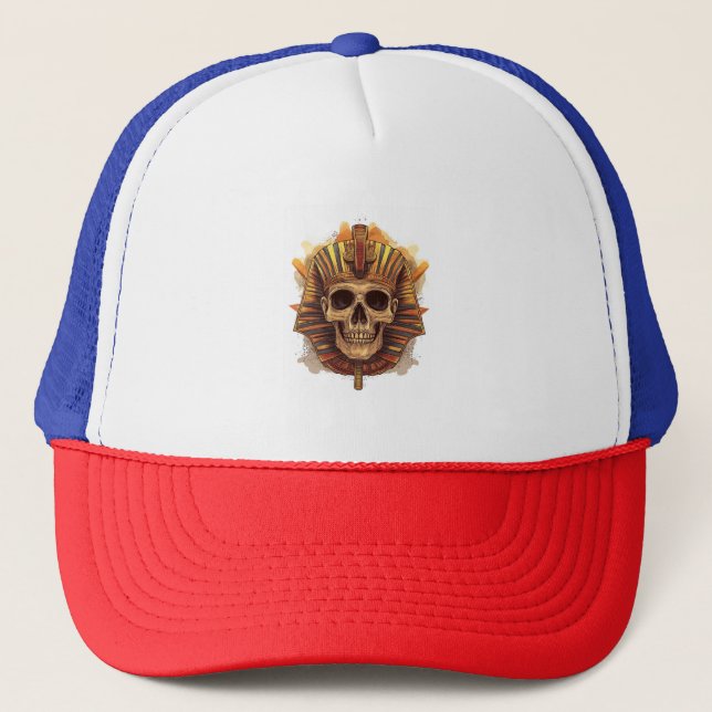 Gorra De Camionero Cráneo del Faraón (Anverso)