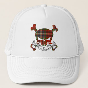 Gorra De Camionero Cráneo del tartán de MacFarlane