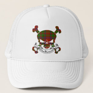 Gorra De Camionero Cráneo del tartán de MacKintosh