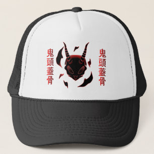 Gorra De Camionero cráneo demon