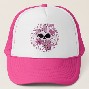 Gorra De Camionero Cráneo punky femenino