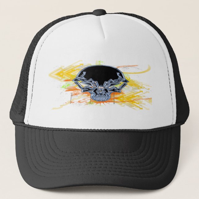 Gorra De Camionero Cráneo urbano (Anverso)