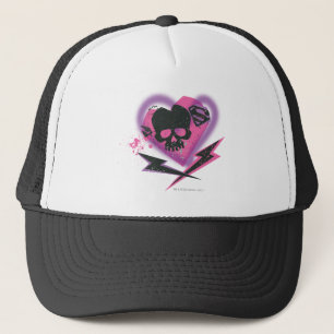Gorra De Camionero Cráneos y relámpago de Supergirl