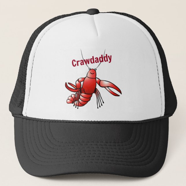 Gorra De Camionero CrawDaddy Red Crays (Anverso)