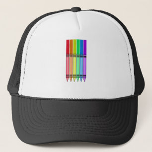 Gorra De Camionero Crayón arcoiris