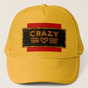 Gorra De Camionero CRAZY Ball Cap