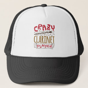 Gorra De Camionero Crazy Clarinet Player Clarinetista
