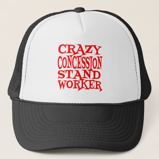 Gorra De Camionero Crazy Conceser Stand Worker (Anverso)
