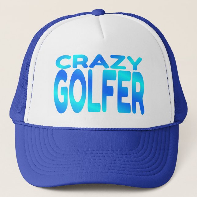 Gorra De Camionero Crazy Golfer (Anverso)