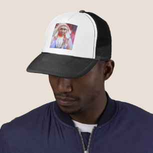 Gorra De Camionero Crazy Horse Trucker Hat