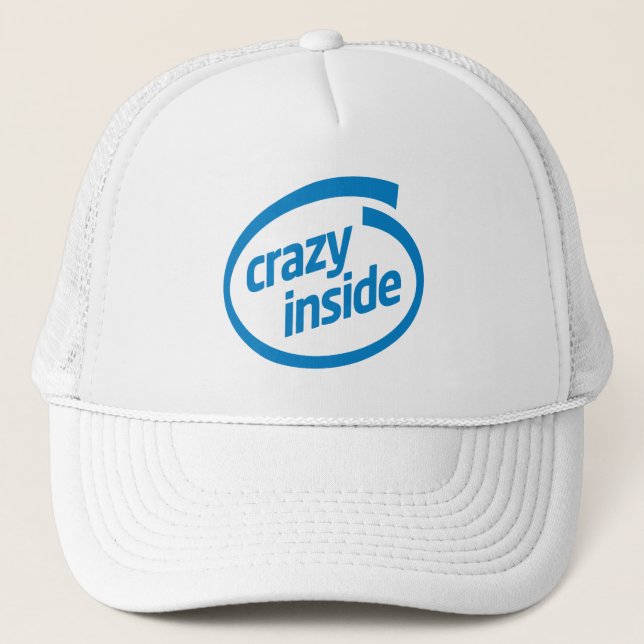 Gorra De Camionero Crazy inside (Anverso)