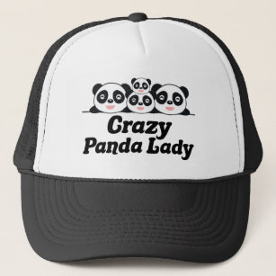 Gorra De Camionero Crazy Panda Lady
