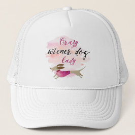 Gorra De Camionero Crazy Wiener Dog Lady