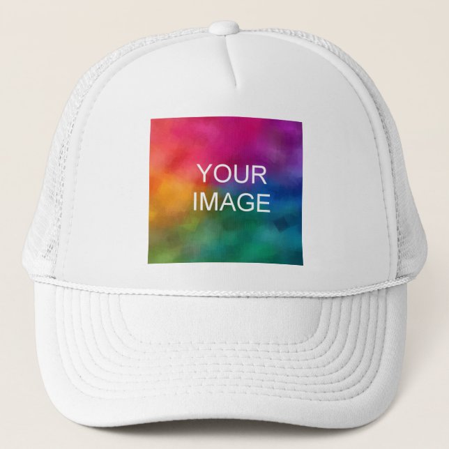 Gorra De Camionero Crea Tu Propia Foto De Cargar Imagen De Imagen Bla (Anverso)