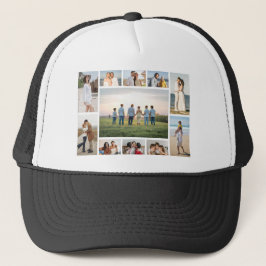 Gorra De Camionero Crea tu propio collage de 11 fotos
